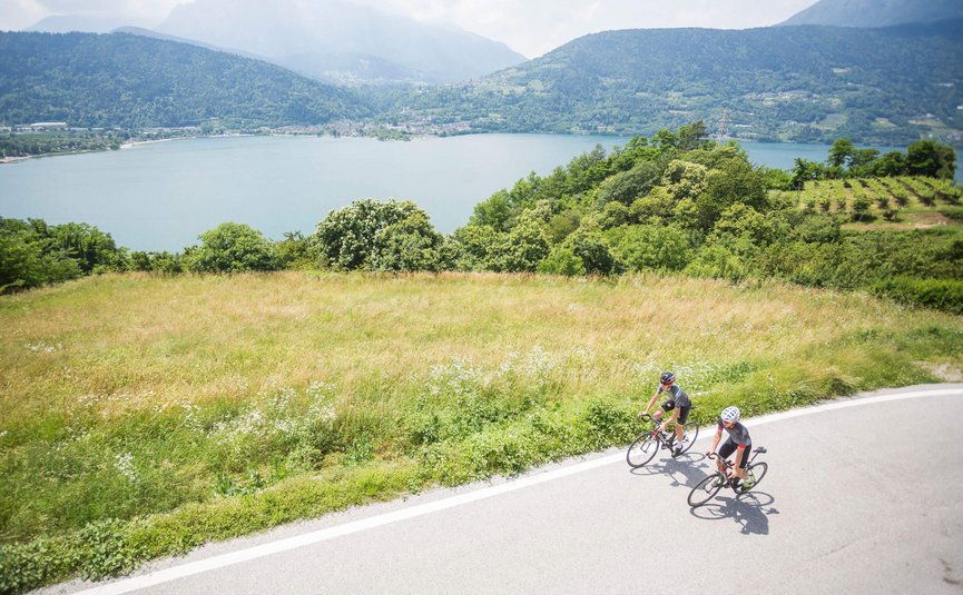 Rennrad Urlaub in am Levico See