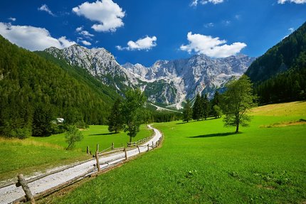 Pavlicevo sedlo und Jezersko Rennrad Tour