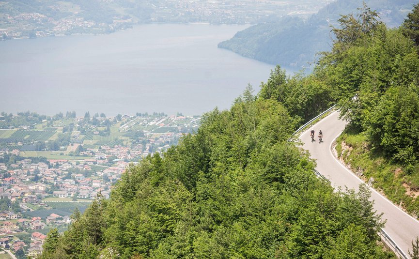 Rennrad Urlaub in am Levico See