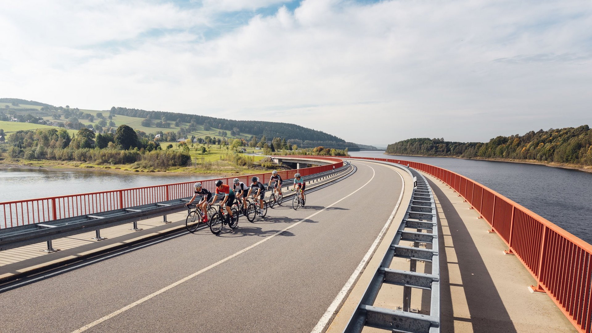 Rennradfahren als Gruppe